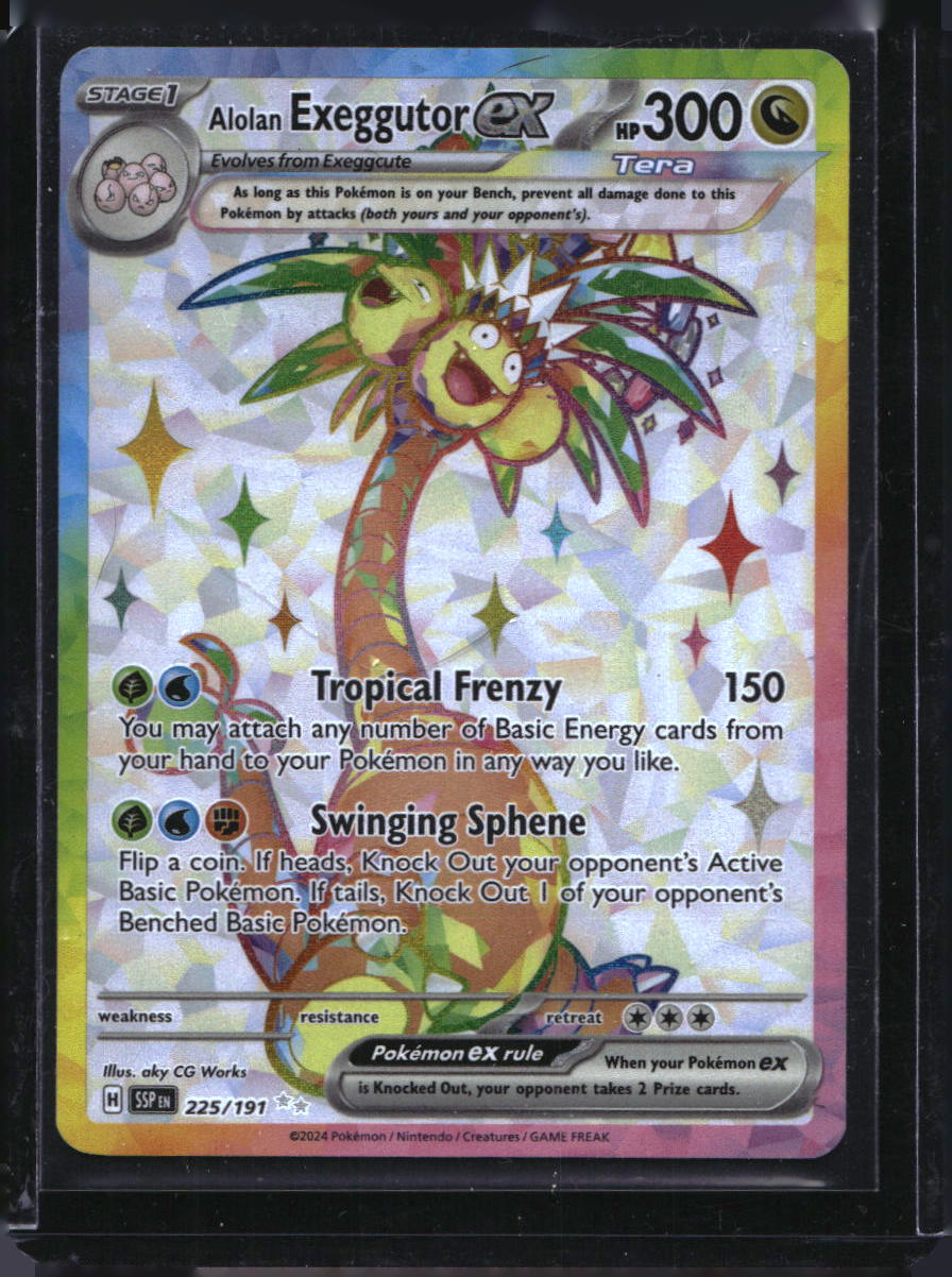 SV08: Surging Sparks #225/191 Alolan Exeggutor ex