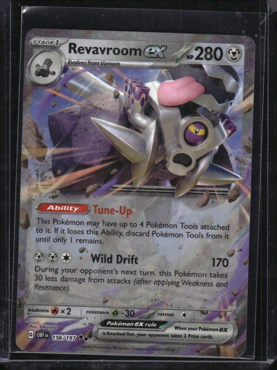 SV03: Obsidian Flames #156/197 Revavroom ex