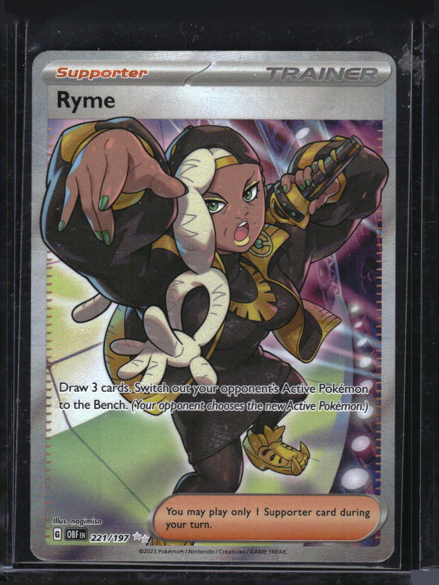 SV03: Obsidian Flames #221/197 Ryme