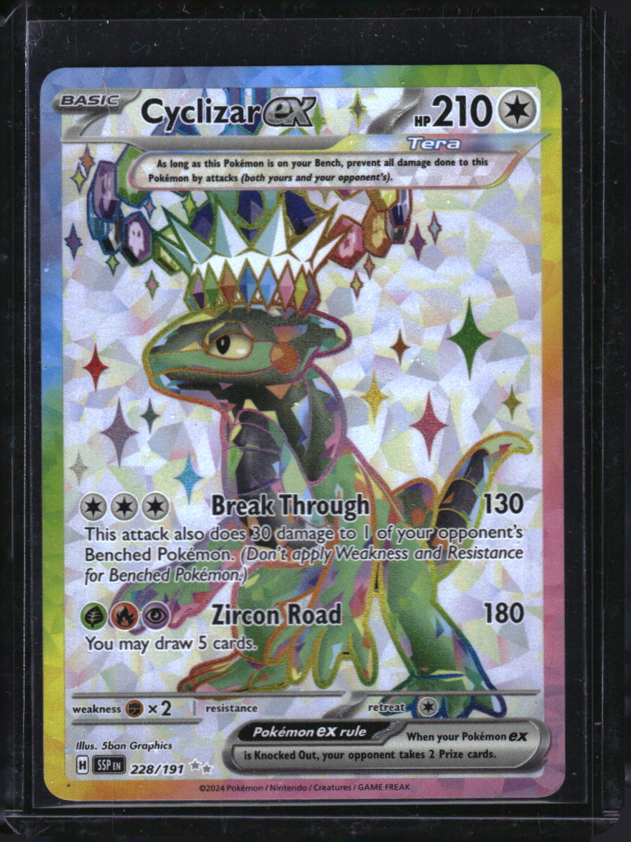 SV08: Surging Sparks #228/191 Cyclizar ex