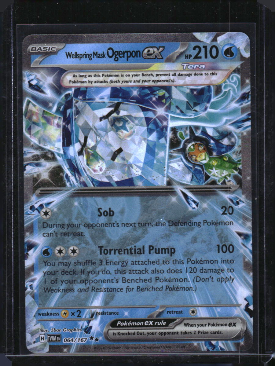 SV06: Twilight Masquerade #064/167 Wellspring Mask Ogerpon ex