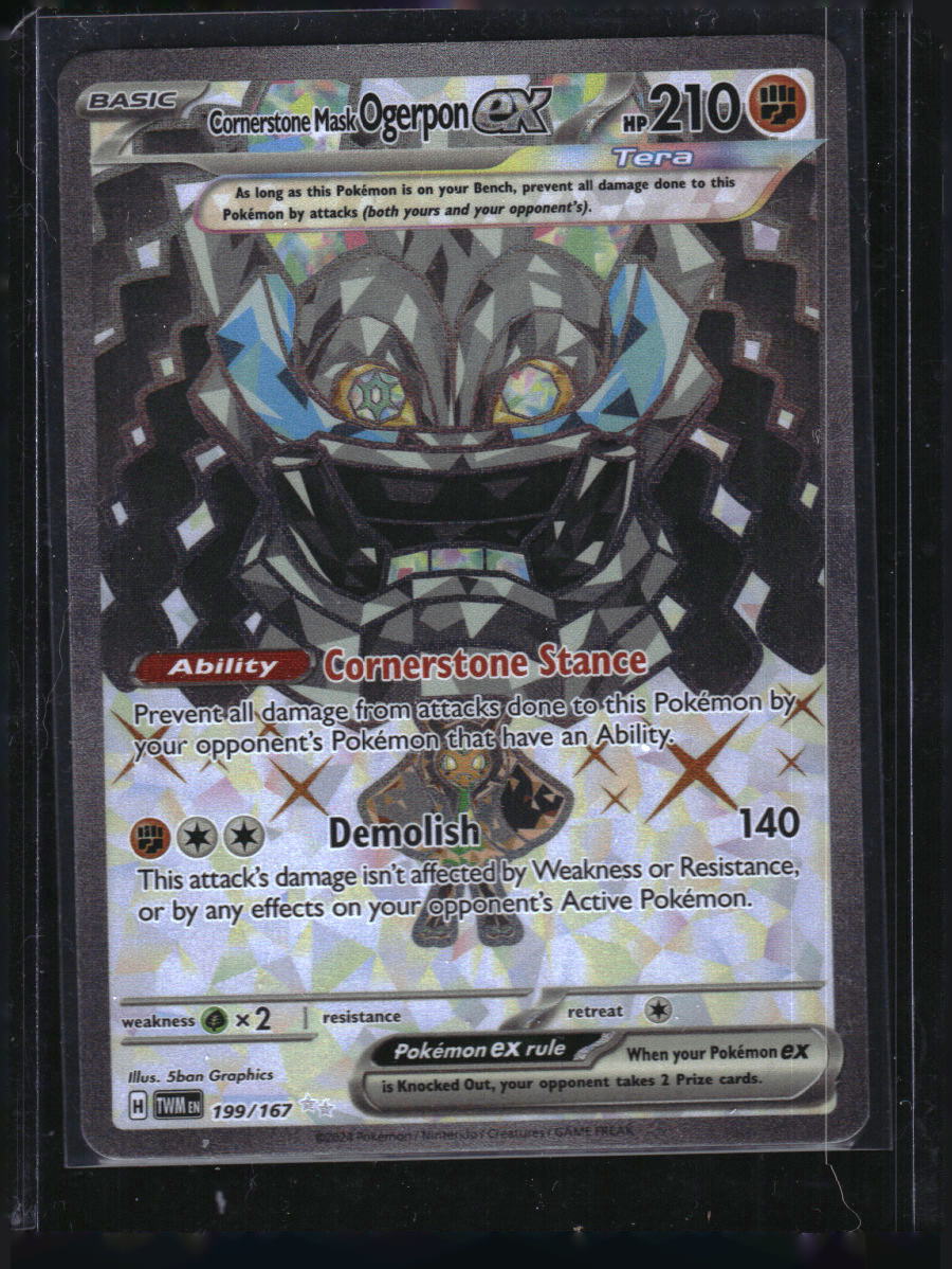 SV06: Twilight Masquerade #199/167 Cornerstone Mask Ogerpon ex