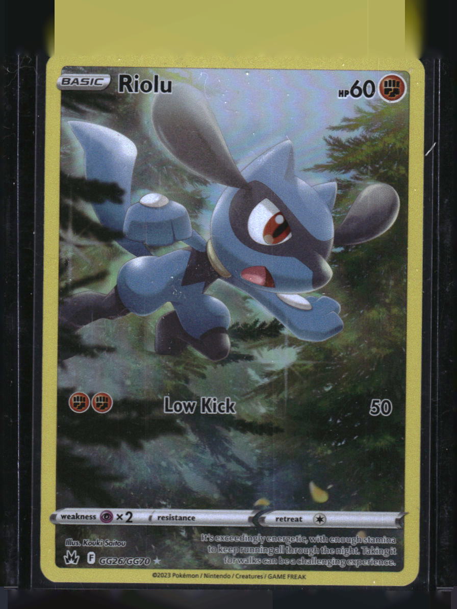Crown Zenith: Galarian Gallery #GG26/GG70 Riolu