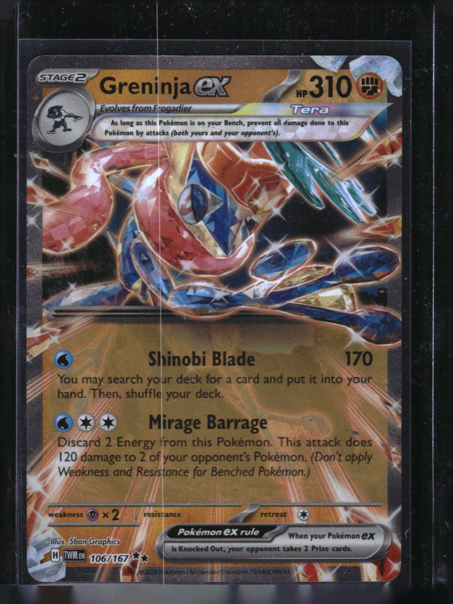 Prize Pack Series Cards #106/167 Greninja ex