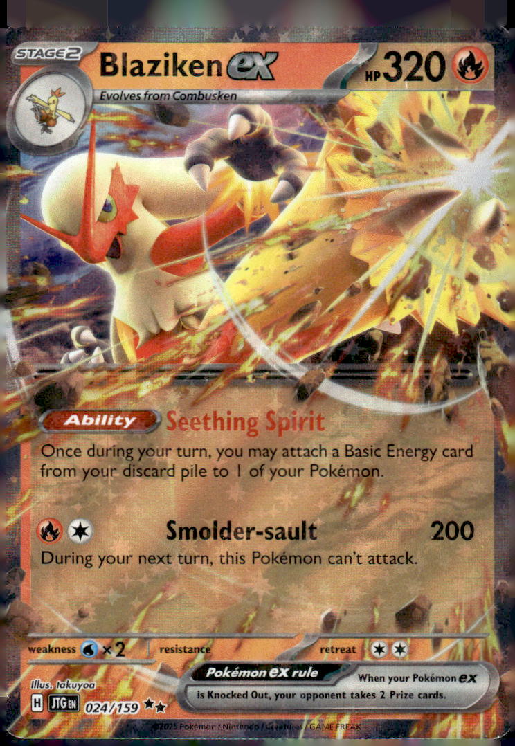 SV09: Journey Together #024/159 Blaziken ex