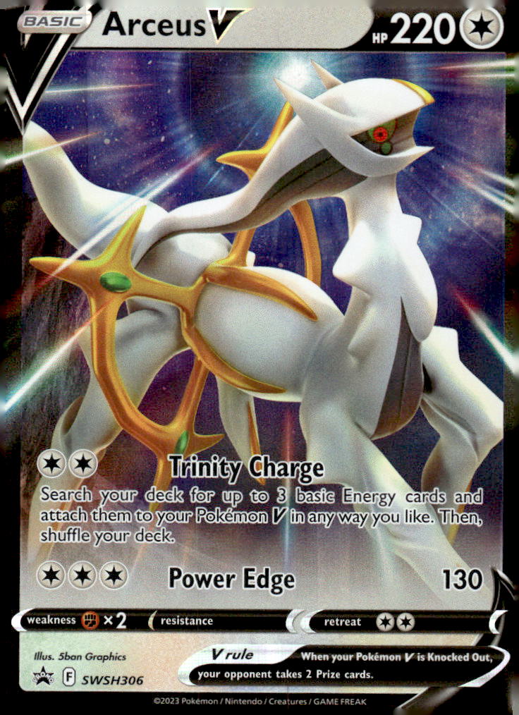 SWSH: Sword & Shield Promo Cards #SWSH306 Arceus V