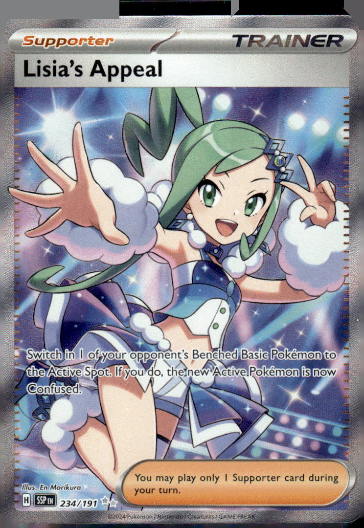SV08: Surging Sparks #234/191 Lisia's Appeal