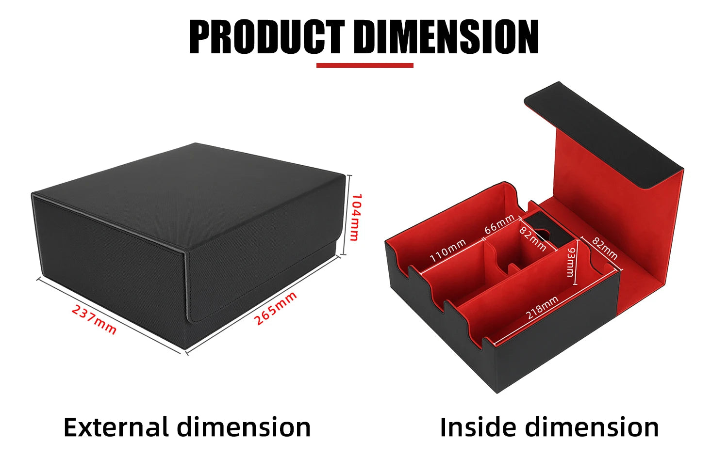 The Torson Vault XL: 1200+ Super Capacity TCG Card Storage Box
