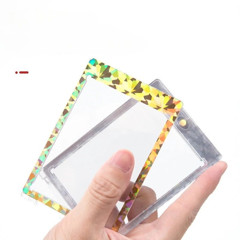 The Holo-Edge Display Case: Premium Rigid Single Card Holder 35PT