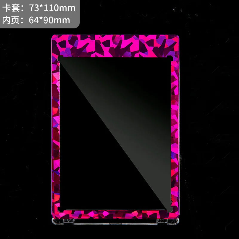 The Holo-Edge Display Case: Premium Rigid Single Card Holder 35PT