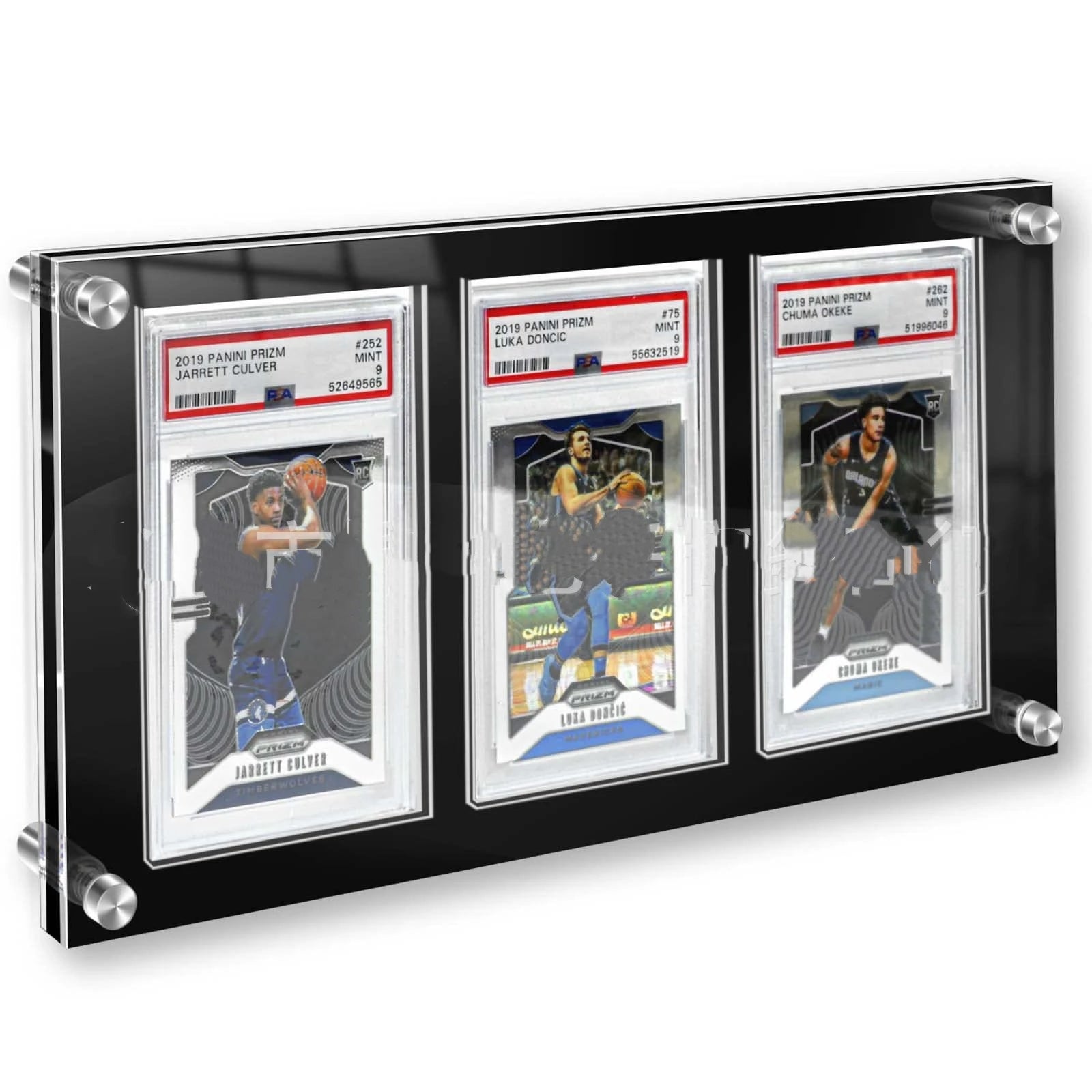 Graded Card Display Acrylic Frame for Wall- PSA, BCS, TAG, SGC, CGC, etc.  Holder