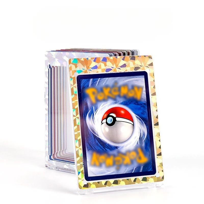 The Holo-Edge Display Case: Premium Rigid Single Card Holder 35PT