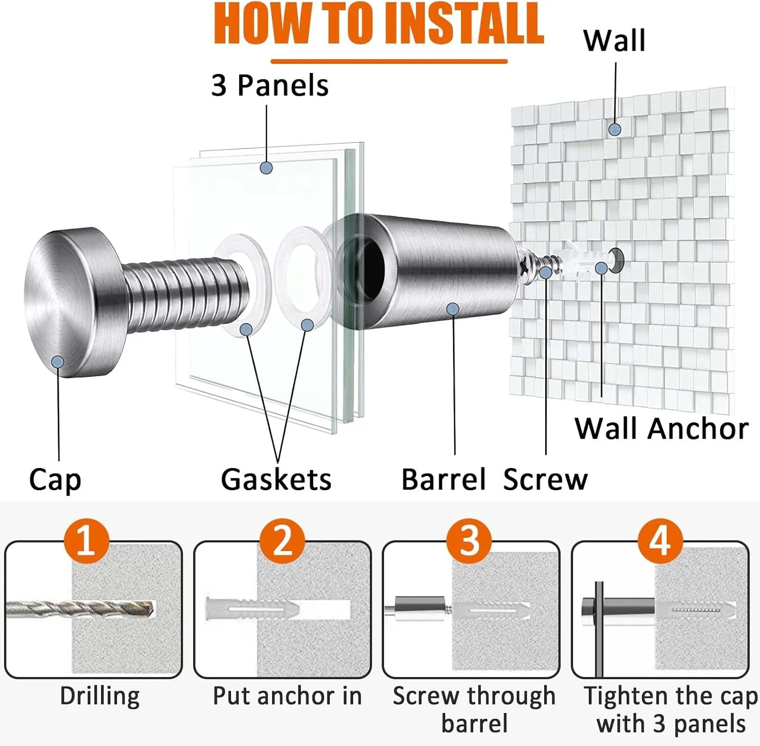 Graded Card Display Acrylic Frame for Wall- PSA, BCS, TAG, SGC, CGC, etc.  Holder