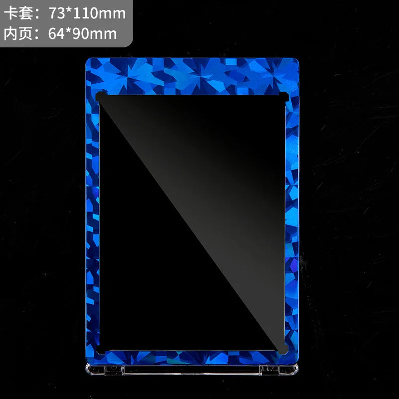 The Holo-Edge Display Case: Premium Rigid Single Card Holder 35PT