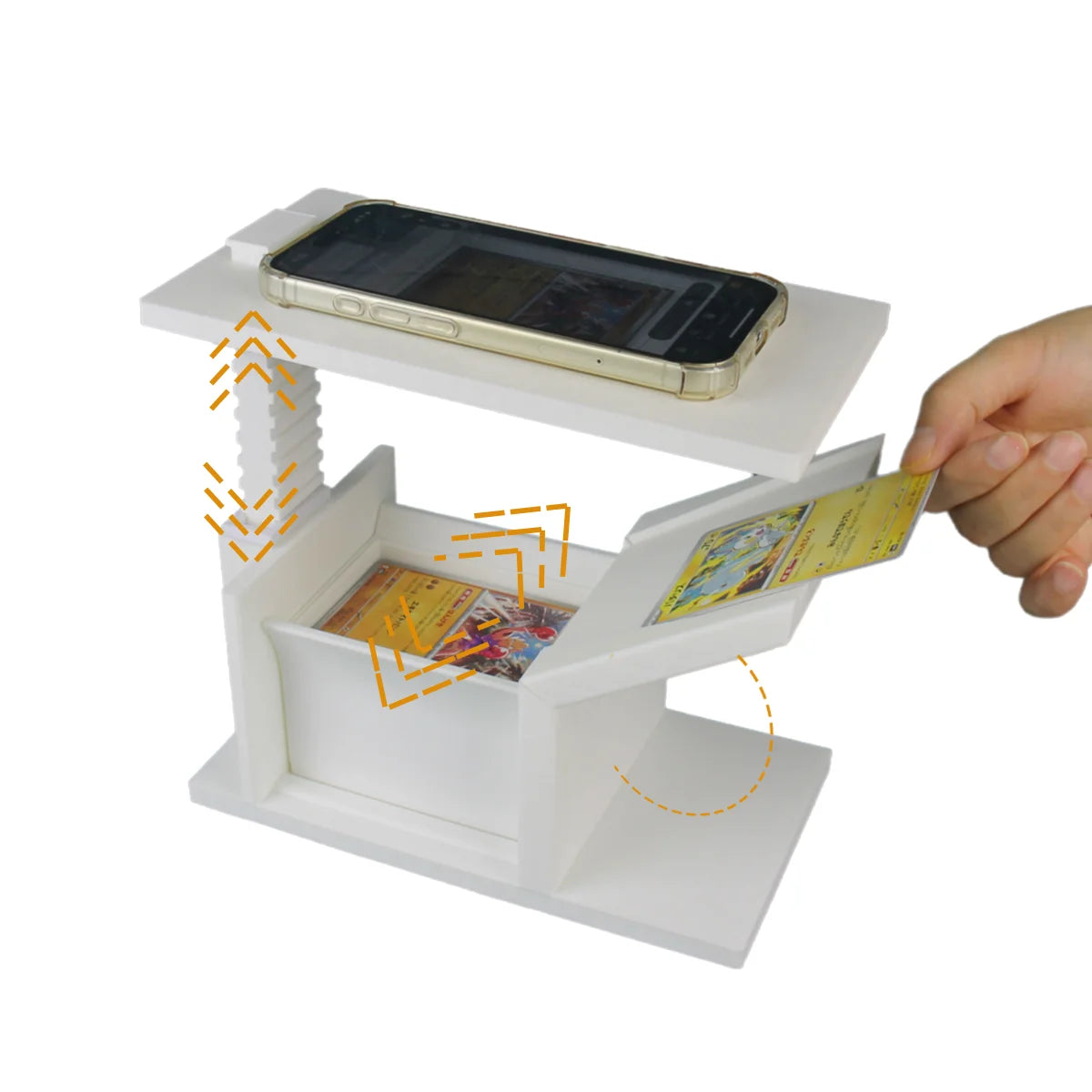 Dual-Mode Trading Card Scanner/Sports Card Scanner with Stand