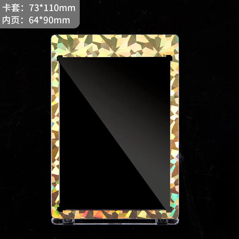 The Holo-Edge Display Case: Premium Rigid Single Card Holder 35PT