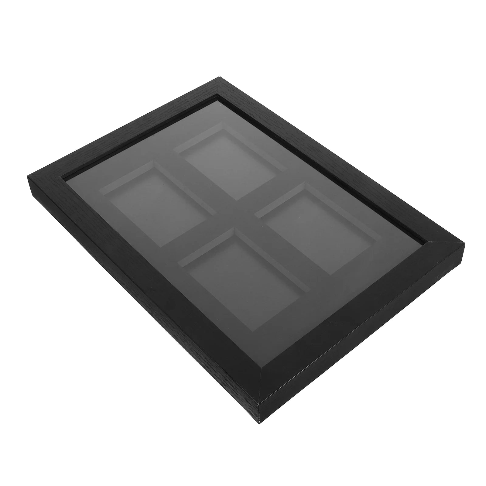 The Collector's Quad Display Frame - Wall-Mounted Trading Card Showcase