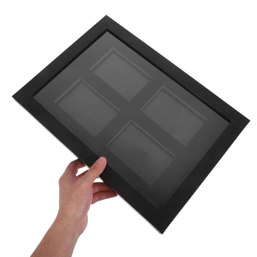 The Collector's Quad Display Frame - Wall-Mounted Trading Card Showcase