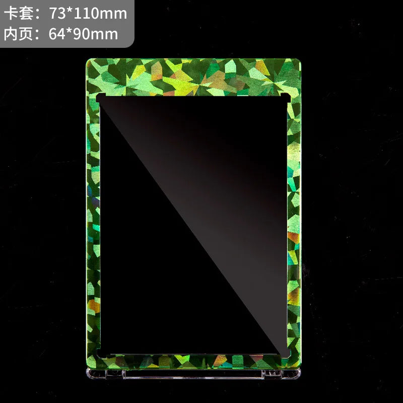 The Holo-Edge Display Case: Premium Rigid Single Card Holder 35PT