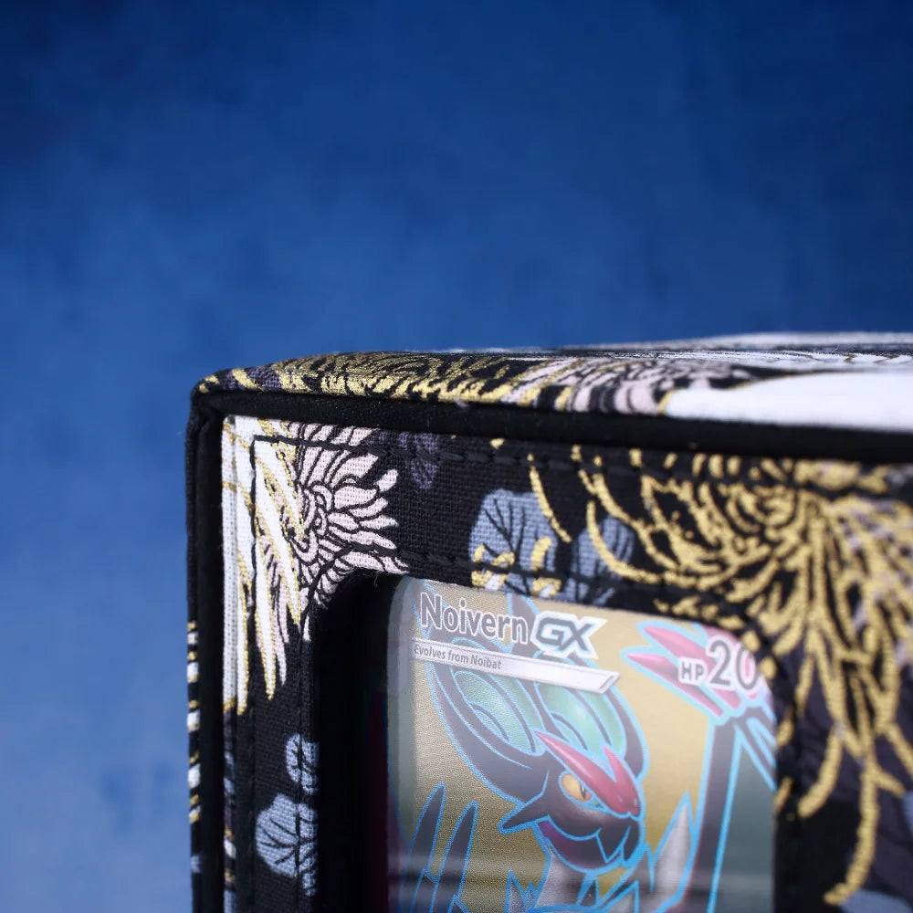 Gacha Trading 160+ Trading Card Deck Box With Display Window PU Leather Storage Box