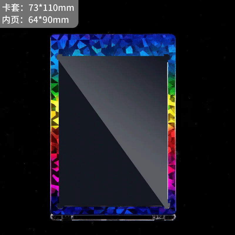 The Holo-Edge Display Case: Premium Rigid Single Card Holder 35PT